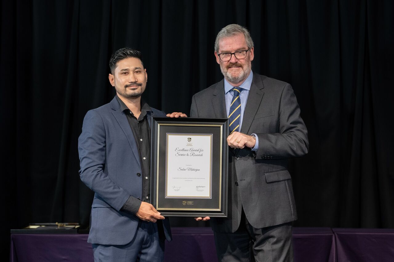 Excellence Award for Service to Research